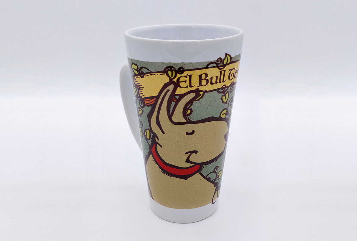 Tazón Latte Bull Terrier
